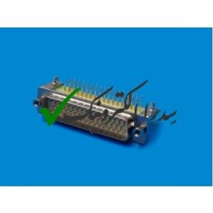 دی کانکتور روبردی رایت نر 50 پین صنعتی طلایی