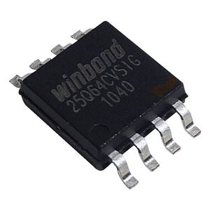 قیمت و خرید تراشه حافظه W25Q64CV