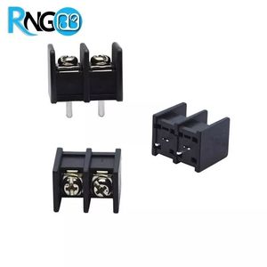 ترمینال مشکی KF65C-11mm پنلی بدون جای پیچ 2pin