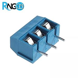 ترمینال پیچی مدل MX/KF301-3pin رنگ آبی کوچک