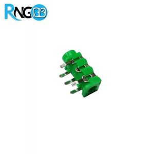جک هدفن 3.5mm استریو سبز 5 پین PJ-317