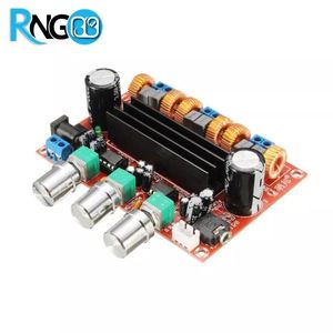 آمپلی فایر حرفه ای 2x50W استریو 100W ساب ووفر XH-M139