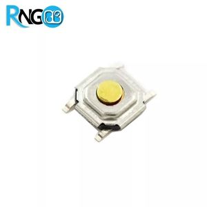 تک سوئیچ 4 پایه SMD نوک کوتاه 4x4x1.5 طلایی