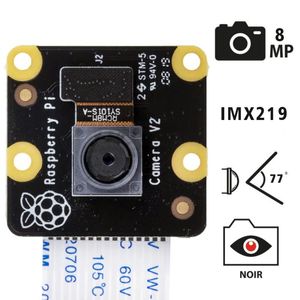 دوربین 8 مگاپیکسل دید در شب noIR رزبری پای IMX219 ورژن 2