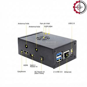کیس آلومینیومی Geekworm N400 برای اورنج پای 4 و Orange Pi 4LTS
