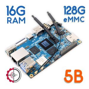 اورنج پای 5B با 16 گیگ رم و 128 گیگ حافظه داخلی - Orange Pi 5B 16G RAM 128G EMMC