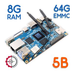 اورنج پای 5B با 8 گیگ رم و 64 گیگ حافظه داخلی - Orange Pi 5B 8G RAM 64G EMMC