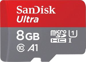 کارت حافظه 8 گیگ سن دیسک سرعت 80 - SanDisk micro SD 8GB Ultra