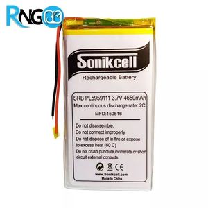 باتری لیتیوم پلیمر 3.7v-4650mAh سایز 5959111 مارک Sonikcell