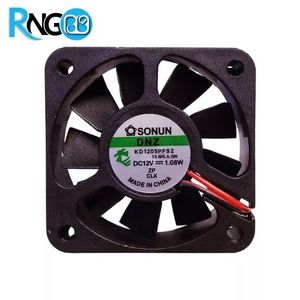 فن 12V ساده سایز 5x5x1 سانت دو سیم