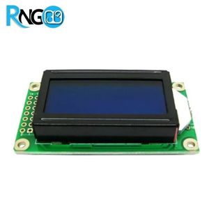 نمایشگر LCD کاراکتری 2x8 آبی (پایه کنار)