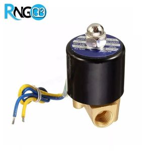 شیر برقی 12vDC هوا و آب و روغن مدل 2w-025-08