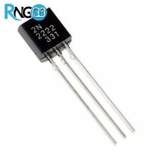 ترانزیستور منفی 40V 0.8A 0.5W مدل 2N2222