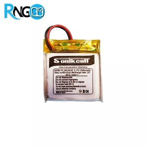 باتری لیتیوم پلیمر 3.7v-230mAh سایز 352830 مارک Sonikcell