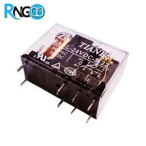 رله 24V 5A کتابی دوکنتاکت TRA3-S-2Z مارک TIANBO