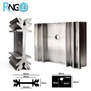 هیت سینک 40x12.5x30mm با سوراخ 3.2 کد33