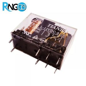 رله 12V 5A کتابی دوکنتاکت TRA3-S-2Z مارک TIANBO