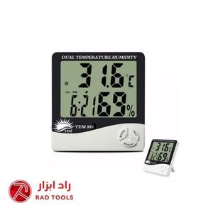 نمایشگر دما و رطوبت TEM881