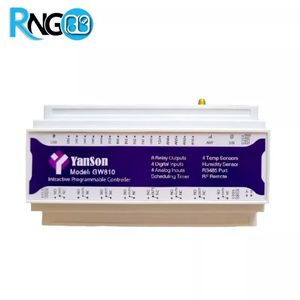 دستگاه WifiوSMS کنترلر برنامه پذیر GW810 (تایمر+ریموت+4سنسور)