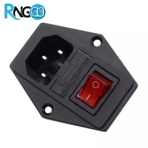 سوکت پاور Power AC نری فیوزدار کلیددار جاپیچدار