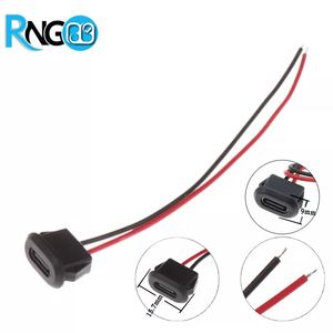 کانکتور USB Type-C مادگی روپنلی بیضی سیم دار