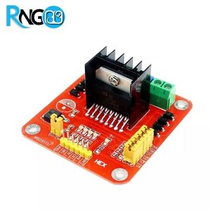 ماژول درایور موتور دو کاناله L298 با قابلیت درایو موتور پله ای