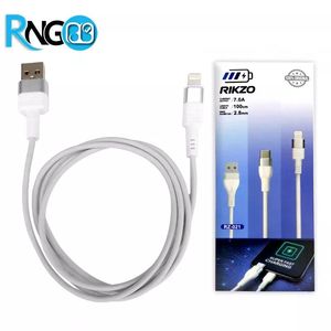 کابل USB به لایتنینگ آیفون با طول 1m فست شارژ