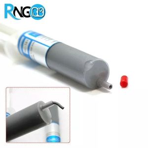 خمیر سیلیکون سرنگی HC-151 بزرگ نقره ای