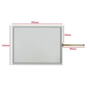 تاچ مقاومتی 4پین 8.0 اینچ فلت کنار - touch screen 8 inch
