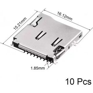 سوکت میکرو اس دی جک دار MicroSD Socket