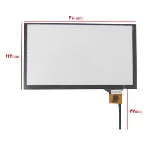 تاچ خازنی 9.0 اینچ 6پین با درایور GT9271 صنعتی و کیفیت بسیار بالا- 9 inch
