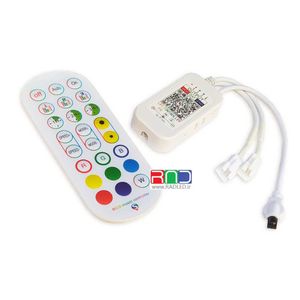 ریموت کنترل هوشمند مدل Wi-Fi 24 keys RGB LED Controller