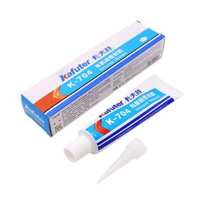 چسب سیلیکون 45 گرمی کافوتر Kafuter مدل K-704 تیوبی پلاستیکی