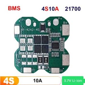 ماژول محافظ شارژ باتری لیتیومی 4 سل 10 آمپر BMS 4S 10A
