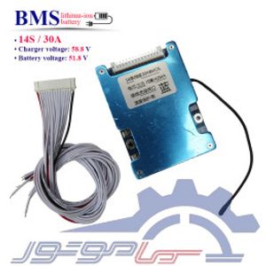 ماژول محافظ شارژ باتری لیتیوم یون 14 سل 30 آمپر