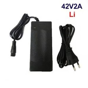 شارژر اسکوتری 42 ولت 2 آمپر (مخصوص باتری لیتیومی) سوکت M16 و M12