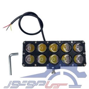 چراغ پروژکتوری 10 لنز 80-12 ولت نور سفید و زرد دو حالته