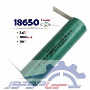 باتری لیتیوم 18650ظرفیت 3000mAh دارای نیکل اتصال موازی