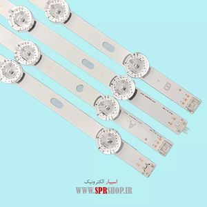 LED BAR LG 47 LB 4*9LED(5+4)+PAPER ORG 6V 980 MM