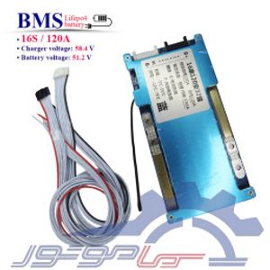 ماژول محافظ شارژ باتری لیتیوم فسفات 16 سل 120 آمپر