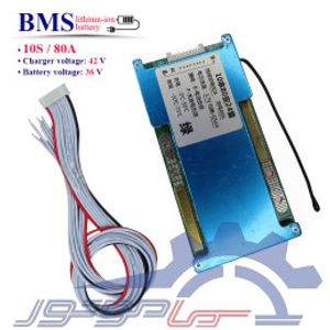 ماژول محافظ شارژ باتری لیتیوم یون 10 سل 80 آمپر