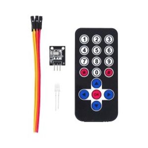 کیت کنترل از راه دور بی سیم مادون قرمز HX1838