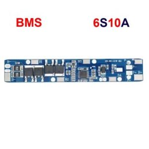 ماژول محافظ شارژ باتری لیتیومی 6 سل 10 آمپر BMS 6S 10A