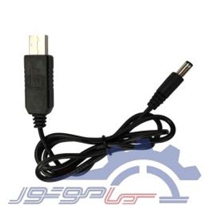 کابل تبدیل USB به آداپتوری نری 2.5 میلیمتر 12 ولت