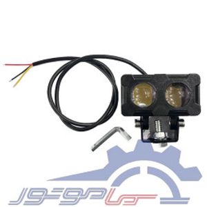 چراغ پروژکتوری 2 لنز 80-12 ولت چراغ زرد و سفید