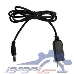 کابل تبدیل USB به آداپتوری نری 2.5 میلیمتر 9 ولت