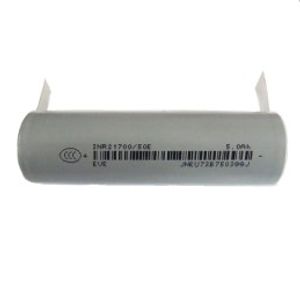 باتری لیتیوم 21700-5000mA دارای نیکل U جوش داده
