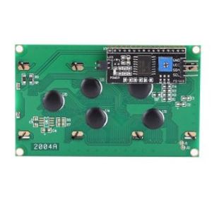 ال سی دی کاراکتری 20*4 با و بدون رابط I2C بک لایت آبی