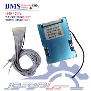 ماژول محافظ شارژ باتری لیتیوم یون 14 سل 20 آمپر