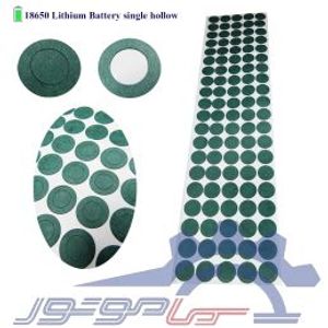 عایق پلاریته قطب مثبت باتری 18650 تکی